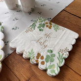 oh-baby-botanical-baby-shower-paper-party-napkins-x-16|90675|Luck and Luck| 1